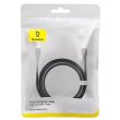 Кабель Baseus Pudding Series Fast Charging Cable, USB Type-C to USB Type-C, 100W, 1.2м, Cluster Black (P10355702111-00)
