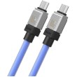 Кабель Baseus CoolPlay Series Fast Charging Cable, USB Type-C to USB Type-C, 100W, 1м, Blue (CAKW000203)