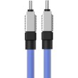 Кабель Baseus CoolPlay Series Fast Charging Cable, USB Type-C to USB Type-C, 100W, 1м, Blue (CAKW000203)