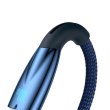 Кабель Baseus Glimmer Series Fast Charging Data Cable, USB Type-A to USB Type-C, 100W, 2м, Blue (CADH000503)