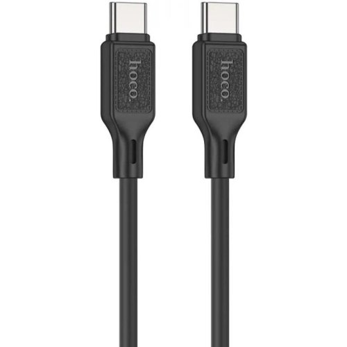 Кабель Hoco X90 Cool, USB Type-C to USB Type-C, 60W, Black (6931474788467)