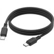 Кабель Hoco X90 Cool, USB Type-C to USB Type-C, 60W, Black (6931474788467)