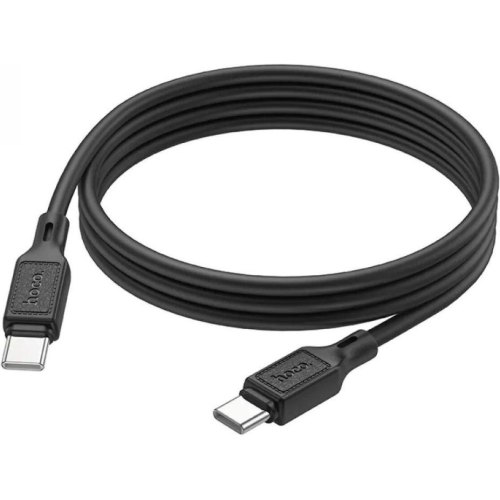 Кабель Hoco X90 Cool, USB Type-C to USB Type-C, 60W, Black (6931474788467)