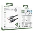 Кабель Acefact C15-04, USB Type-A to USB Type-C, Black (6974316283737)