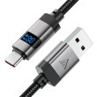 Кабель Acefact C15-04, USB Type-A to USB Type-C, Black (6974316283737)