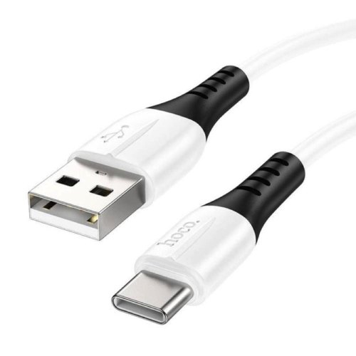Кабель Hoco X82, USB Type-A to USB Type-C, 3A, 1м, White (6931474768582)