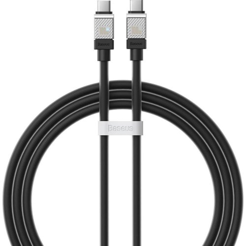 Кабель Baseus CoolPlay Series Fast Charging Cable, USB Type-C to USB Type-C, 100W, 1м, Black (CAKW000201)