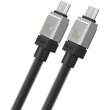 Кабель Baseus CoolPlay Series Fast Charging Cable, USB Type-C to USB Type-C, 100W, 1м, Black (CAKW000201)
