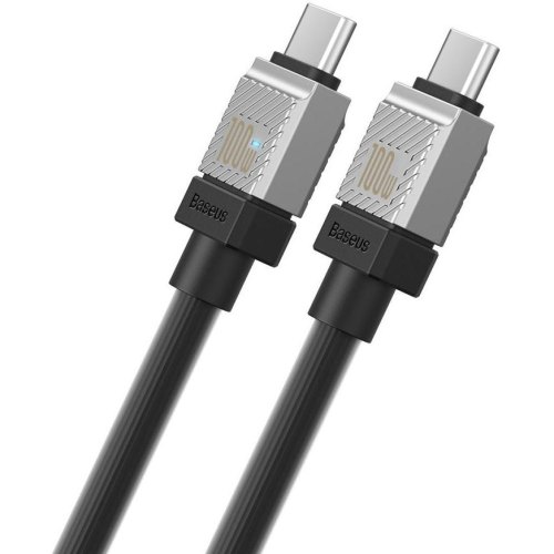 Кабель Baseus CoolPlay Series Fast Charging Cable, USB Type-C to USB Type-C, 100W, 1м, Black (CAKW000201)