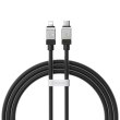 Кабель Baseus CoolPlay Series Fast Charging Cable, USB Type-C to Lightning, 20W, 1м, Black (CAKW000001)