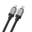 Кабель Baseus CoolPlay Series Fast Charging Cable, USB Type-C to Lightning, 20W, 1м, Black (CAKW000001)
