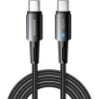 Кабель Essager CG03, USB Type-C to USB Type-C, 60W, Black (EXCTT2-CG03)