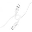 Кабель Hoco X87 Magic, USB Type-C to Lightning, PD, White (6931474783189)