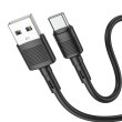 Кабель Hoco X83, USB Type-A to USB Type-C, 3A, 1м, Black (6931474770905)