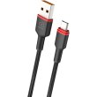 Кабель WUW X203, USB Type-A to USB Type-C, 2.4А, 1м, Black (6972573336203)