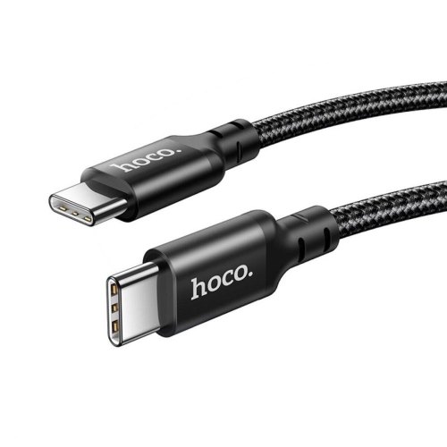 Кабель Hoco X14, USB Type-C to USB Type-C, 60W, 1м, Black (6931474752215)