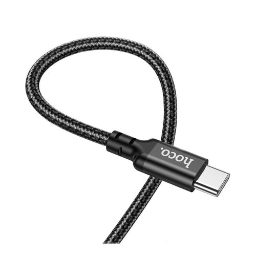 Кабель Hoco X14, USB Type-C to USB Type-C, 60W, 1м, Black (6931474752215)