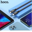 Кабель Hoco X14, USB Type-C to USB Type-C, 60W, 1м, Black (6931474752215)