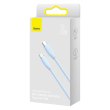Кабель Baseus Jelly Liquid Silica Gel Fast Charging Data Cable, USB Type-C to Lightning, 20W, 1.2м, Blue (CAGD020003)