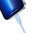 Кабель Baseus Jelly Liquid Silica Gel Fast Charging Data Cable, USB Type-C to Lightning, 20W, 1.2м, Blue (CAGD020003)
