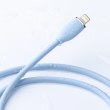 Кабель Baseus Jelly Liquid Silica Gel Fast Charging Data Cable, USB Type-C to Lightning, 20W, 1.2м, Blue (CAGD020003)