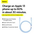 Кабель Baseus Jelly Liquid Silica Gel Fast Charging Data Cable, USB Type-C to Lightning, 20W, 1.2м, Blue (CAGD020003)
