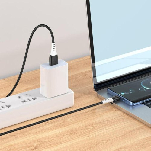 Кабель Hoco X82, USB Type-A to USB Type-C, 3A, 1м, Black (6931474768575)