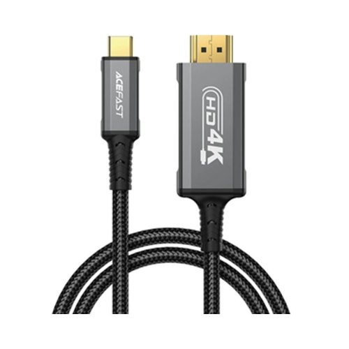 Кабель Acefact C1-10, USB Type-C to HDTV, Black (6974316283362)