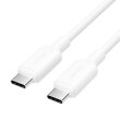 Кабель Vention, USB 2.0 Type-C to USB Type-C, 3A, 1м, White (TRCWF)