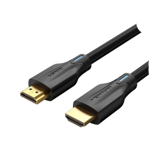 Кабель Vention Cotton Braided, 8K HDMI to HDMI v2.1, 2м, Black (AAUBH)