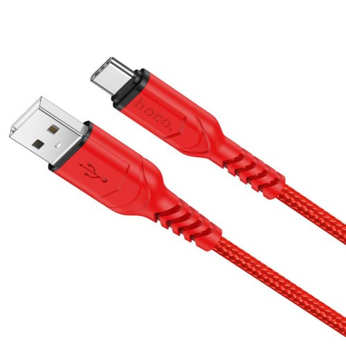 Кабель Hoco X59, USB Type-A to USB Type-C 3A, 1м, Red (6931474744937)