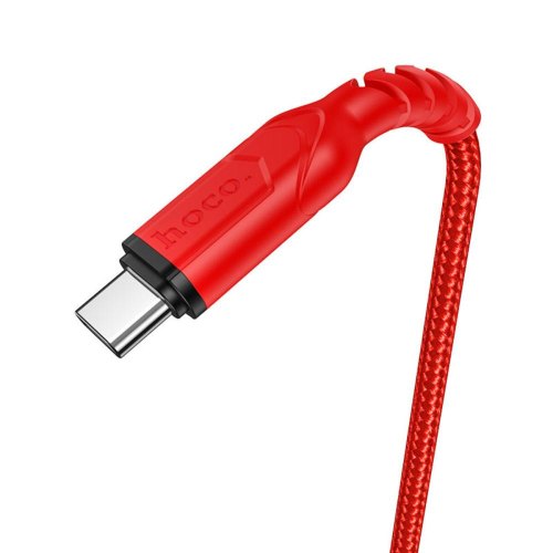 Кабель Hoco X59, USB Type-A to USB Type-C 3A, 1м, Red (6931474744937)