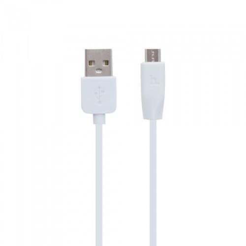 Кабель Hoco X1, USB Type-A to Micro USB, 2.4A, 1м, White (6957531032038)