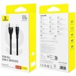 Кабель Baseus Flash 2 Charging Cable, USB Type-A to USB Type-C, 100W, 1м, Cluster Black (P10311804111-00)