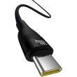 Кабель Baseus Flash 2 Charging Cable, USB Type-A to USB Type-C, 100W, 1м, Cluster Black (P10311804111-00)