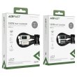 Кабель Acefact C6-03, USB Type-C to USB Type-C, 5A, 100W, дисплей, 2м, Black (AFC6-03B)