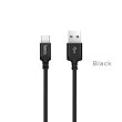 Кабель Hoco X14, USB Type-A to USB Type-C, 3A, 1м, Black (6957531062868)