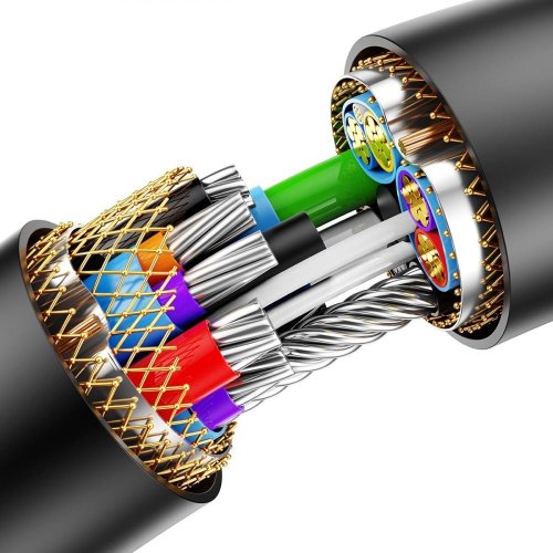 Кабель-подовжувач Baseus AirJoy Series, USB Type-A (M) to USB Type-A (F), USB 2.0, 0.5м, Cluster Black