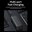 Мережевий зарядний пристрій Vention, 2xUSB Type-A/2xUSB Type-C, GaN, EU-Plug, Black (FBSBG-EU)