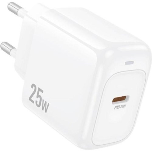 Мережевий зарядний пристрій Hoco CS53A Surplus, PD 25W, White (6942007631488)