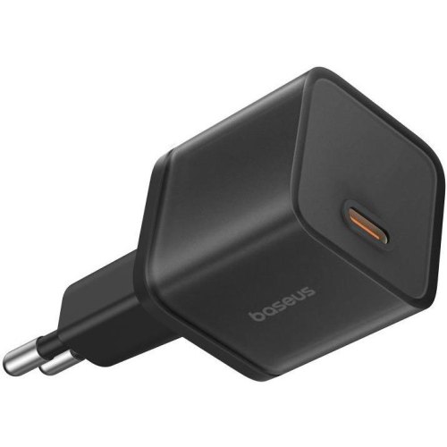 Мережевий зарядний пристрій Baseus GaN5S Fast Charger, USB Type-C, 20W, EU, Cluster Black (P10162503113-00)