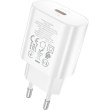 Мережевий зарядний пристрій Hoco N22 Jetta, PD 25W, White (6931474760067)