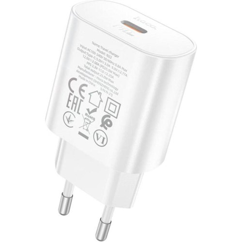 Мережевий зарядний пристрій Hoco N22 Jetta, PD 25W, White (6931474760067)