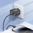 Мережевий зарядний пристрій Hoco CS42A Smart, PD 30W, QC 3.0, EU, Black (6942007620765)