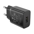 Мережевий зарядний пристрій Borofone BA52A Gamble, Black (6931474737304)