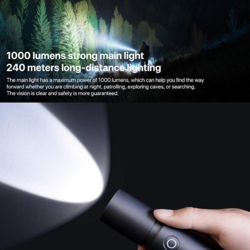 Ліхтарик ручний Xiaomi Mijia Multi Functional Strong Light Flashlight N613 (BHR7668CN)
