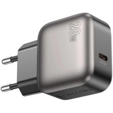 Мережевий зарядний пристрій Borofone BAS53A Absolute, PD 20W, EU, Black (6941991116179)