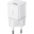 Мережевий зарядний пристрій Baseus GaN5S Fast Charger, USB Type-C, 20W, EU, Moon White (P10162503213-00)