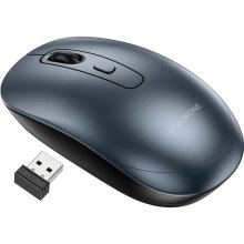 Миша бездротова Borofone BG13 Winner, 2.4ГГц, Black/Metal Gray (6941991109997)