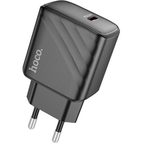 Мережевий зарядний пристрій Hoco CS22A Value, PD 30W, Black (6942007609913)